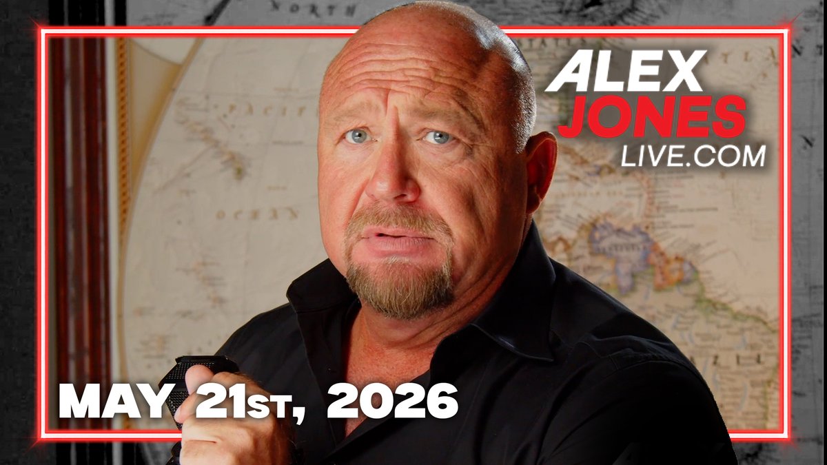 THURSDAY TRANSMISSION: Military Experts Across World Say Iran Is Clearly Winning War & Has Trump In Checkmate! WH Sources Confirm 47 Desperately Looking For Off-Ramp Which Is Cuba! Meanwhile, Bovino Says Border Czar Tom Homan Taking Part In Deportation Stand Down! Marjorie Taylor Greene Joins Alex Jones To Respond To Massie's Kentucky Election Being Stolen By AIPAC, Trump's King Lear Madness & Much More! High-Level CIA Operative Patrick Byrne Breaks Big News From His Inside Sources On Trump Admin’s Moves On Cuba & Democrat Election Fraud! FINALLY, Jason Bermas Covers Google Openly Announcing Their Global AI Takeover! — FULL SHOW 5/21/26