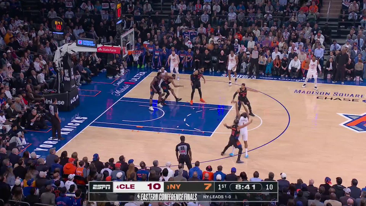 Harden gets the iso on Brunson early in Game 2 💰 Live on ESPN, ESPN App 🍿