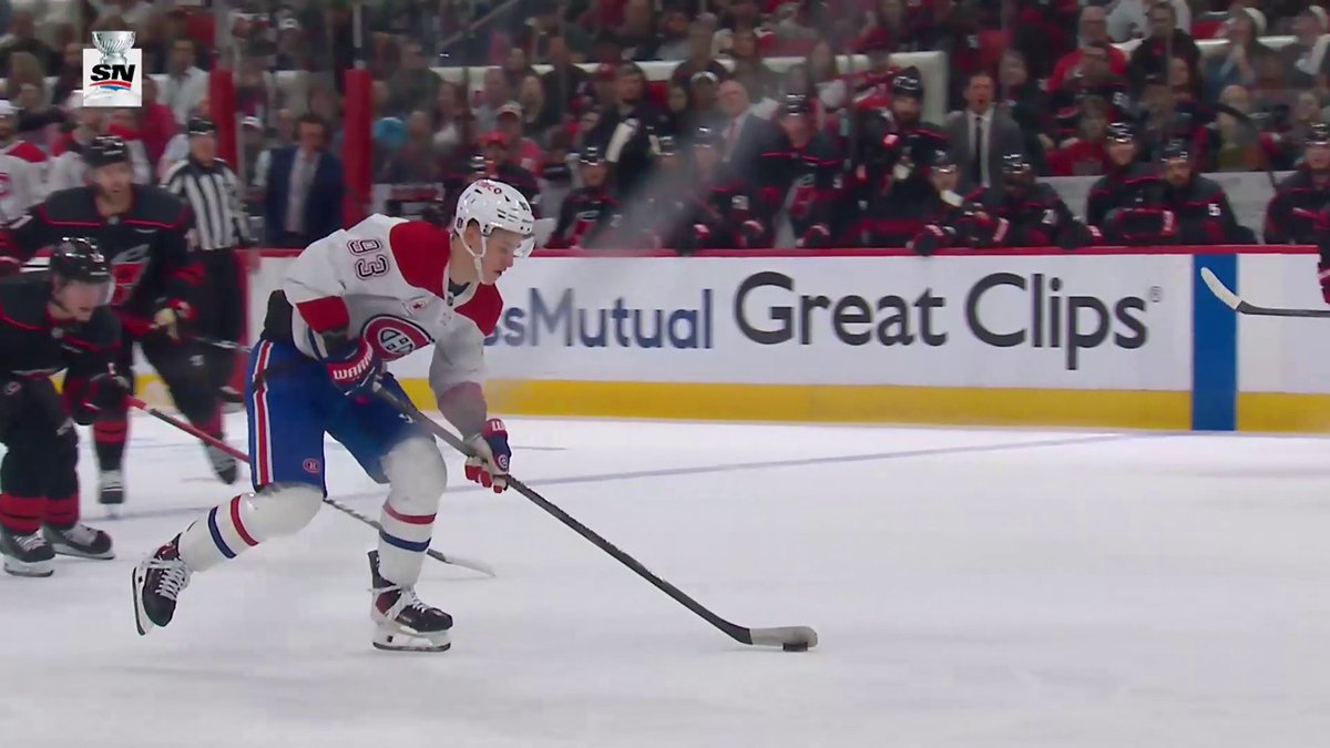 IVAN DEMIDOV WITH AN ABSOLUTE BEAUT TO MAKE IT 4-1 😍 This x - Canadiens Montréal team has come to play... #StanleyCup 🇺🇸: @NHL_on_TNT 🇨🇦: Sportsnet & TVA Sports