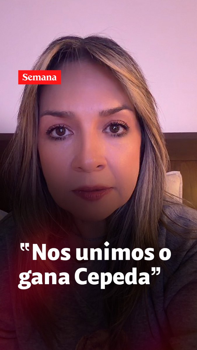 "La unión de la oposición es urgente, necesitamos con urgencia entender que necesitamos recuperar a Colombia. Necesitamos que se alineen con la persona que tiene más posibilidades de ganarle a Iván Cepeda": Vicky Dávila
