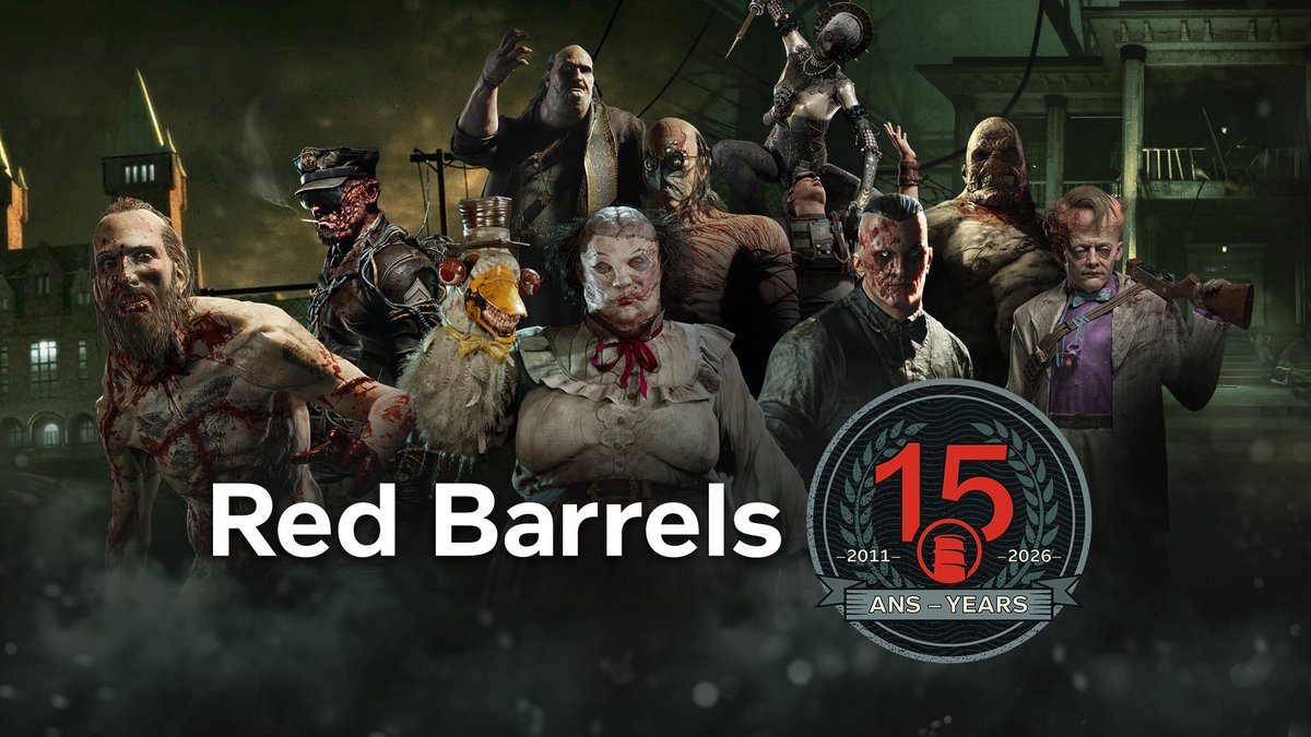 15 years ago, Red Barrels was founded in Montréal with a mission to create unforgettable horror experiences. What followed became one of horror gaming’s most unrelenting journeys. From the halls of Mount Massive Asylum to the nightmare of Temple Gate and the brutal therapy of The Outlast Trials, this anniversary video celebrates 15 years of fear, blood, and survival. Thank you to our players for every scream along the way, we wouldn't be here without you! 👁️ _____________________ Il y a 15 ans, Red Barrels a été fondé à Montréal avec la mission de créer des expériences d’horreur inoubliables. Ce qui a suivi est devenu l’un des parcours les plus implacables de l’univers des jeux d’horreur. Depuis les couloirs de l'asile de Mount Massive jusqu'au cauchemar de Temple Gate et à la thérapie brutale de The Outlast Trials, cette vidéo commémorative célèbre 15 ans de peur, de sang et de survie. Merci à nos joueurs pour tous les cris poussés au fil de ces années, sans vous, nous n'en serions pas là aujourd'hui! 👁️ #RedBarrels #Outlast #Outlast2 #TheOutlastTrials #IndieDev #JeuxIndie