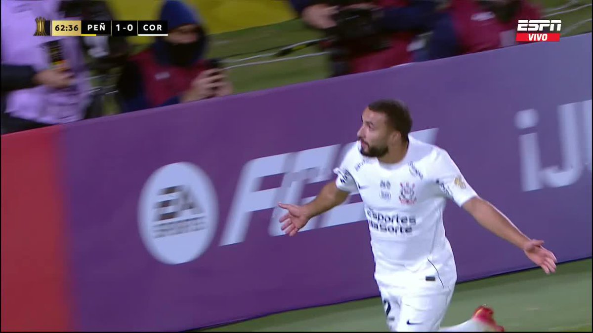 🤯🇲🇦 El gol del ¡MARROQUÍ! Zakaria Labyad en Copa Libertadores para Corinthians vs Peñarol.