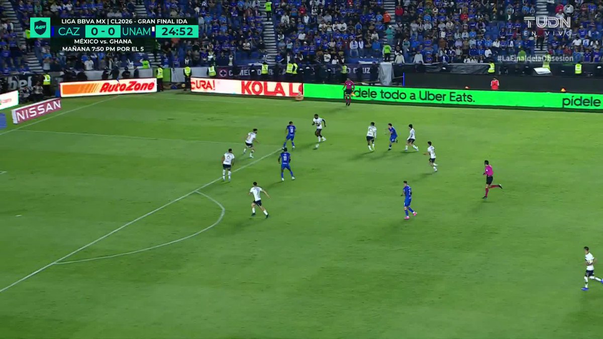 ¡Penal anulado para la máquina! 😱😫 Paradela estaba en fuera de juego y se cancela el penal 😫 #LaFinaldelaObsesion