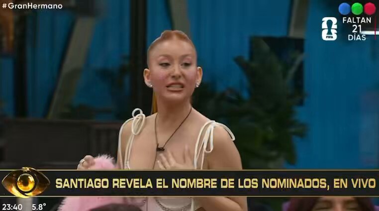 STEFFY SE ENTERÓ QUE ESTA NOMINADA “ayyy en serio? estoy nominada? yo pensé que era la más amada de la casa”