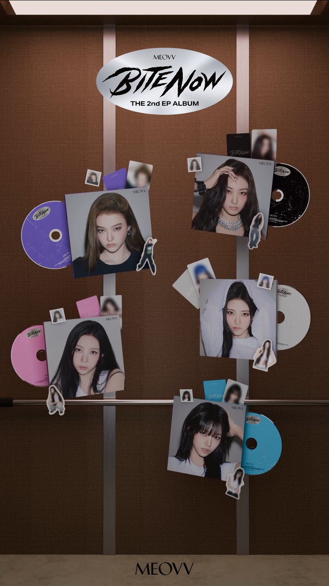 MEOVV THE 2nd EP ALBUM [BITE NOW] ALBUM PREVIEW PRE-SAVE &amp; PRE-ORDER ∙ ∙ PRE-ORDER | 2026.05.11 12PM (KST) RELEASE | 2026.06.01 6PM (KST) #MEOVV #미야오 #BITENOW #THEBLACKLABEL #더블랙레이블