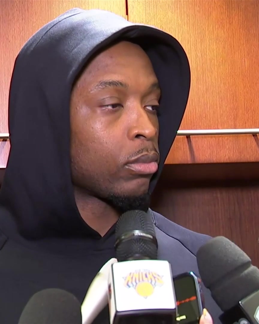 OG Anunoby on Mikal Bridges "I know what he's capable of. He's an amazing player. He's been his whole career. I'm not surprised at all. This is Mikal, he's a great player"