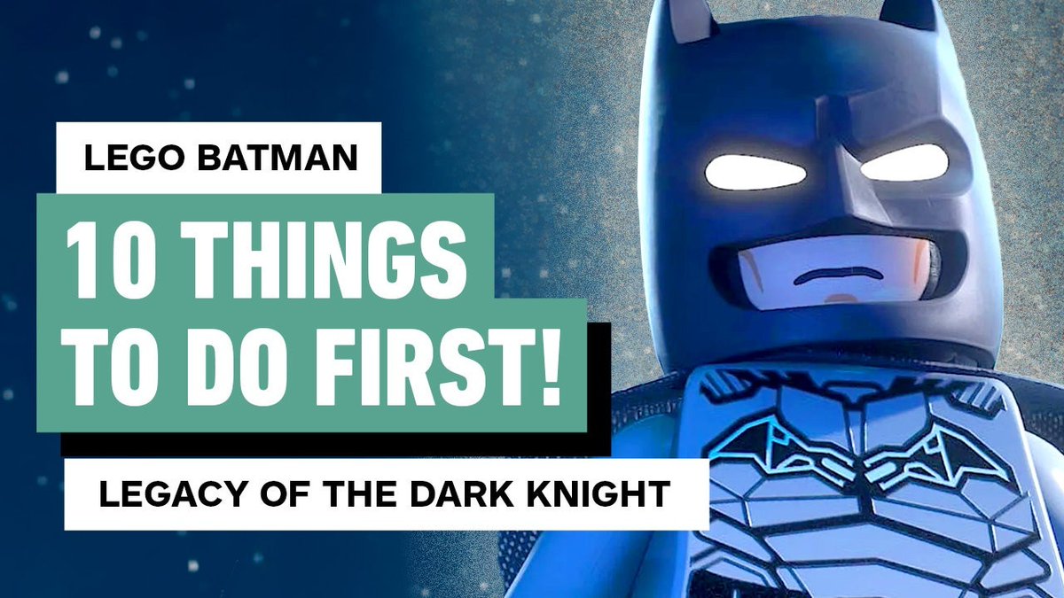 Here are the top 10 things you should do first in Lego Batman: Legacy of the Dark Knight! 🦇