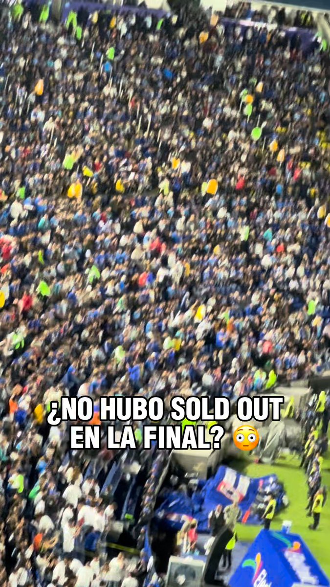 ¿Y si se llenó el Estadio Ciudad de los deportes? 🤔