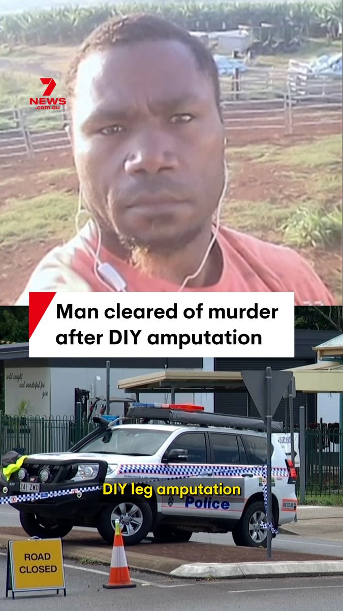 A former fruit picker who performed the DIY lower leg amputation that killed Queensland grandfather Kalman Tal has been cleared of murder. Tal paid the farm worker a sum of $5,000 to saw off his leg due to leg pain. A jury has found John Yalu guilty of manslaughter.
