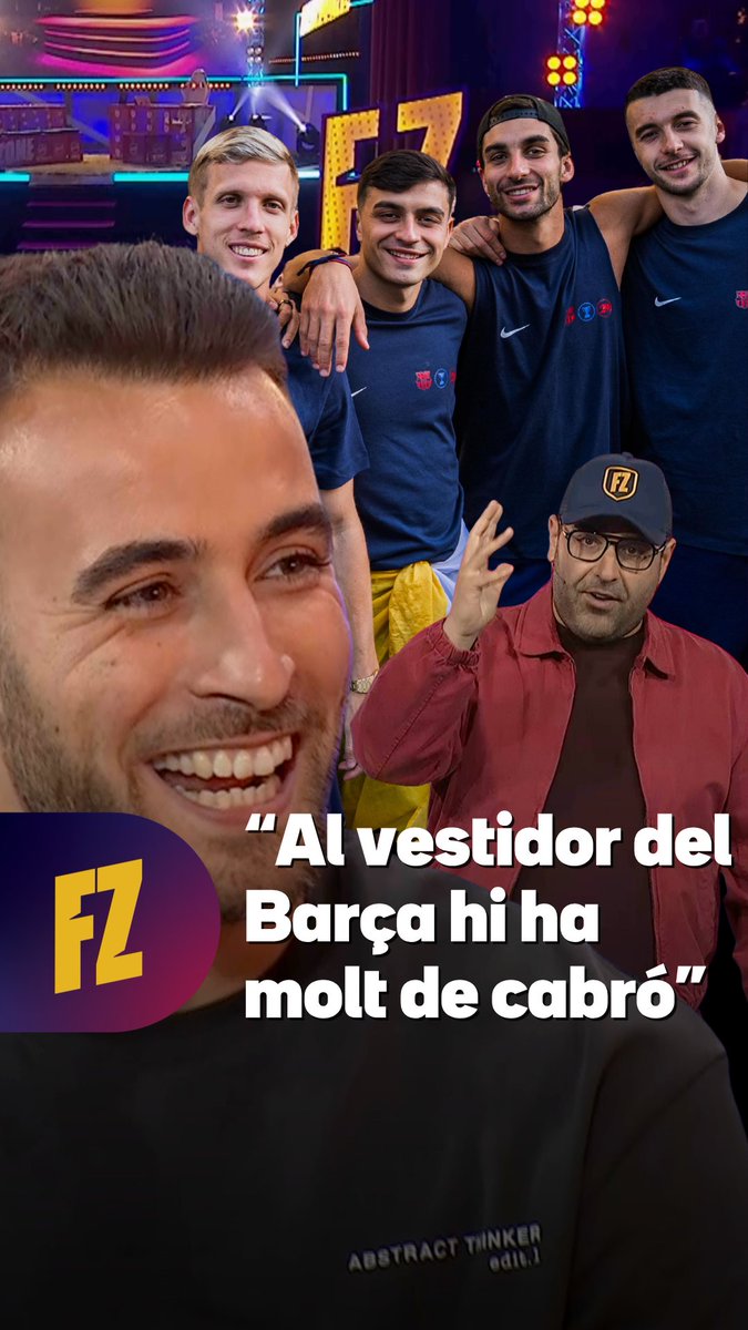 🔵🔴 El jugador del FC Barcelona, Eric Garcia, ha explicat al #Fanzone3Cat el bon ambient que hi ha al vestidor blaugrana, ha expressat el seu desig que el seu amic, Ferran Torres, renovi i també ha deixat clar que trobaran a faltar moltíssim a Robert Lewandowski.