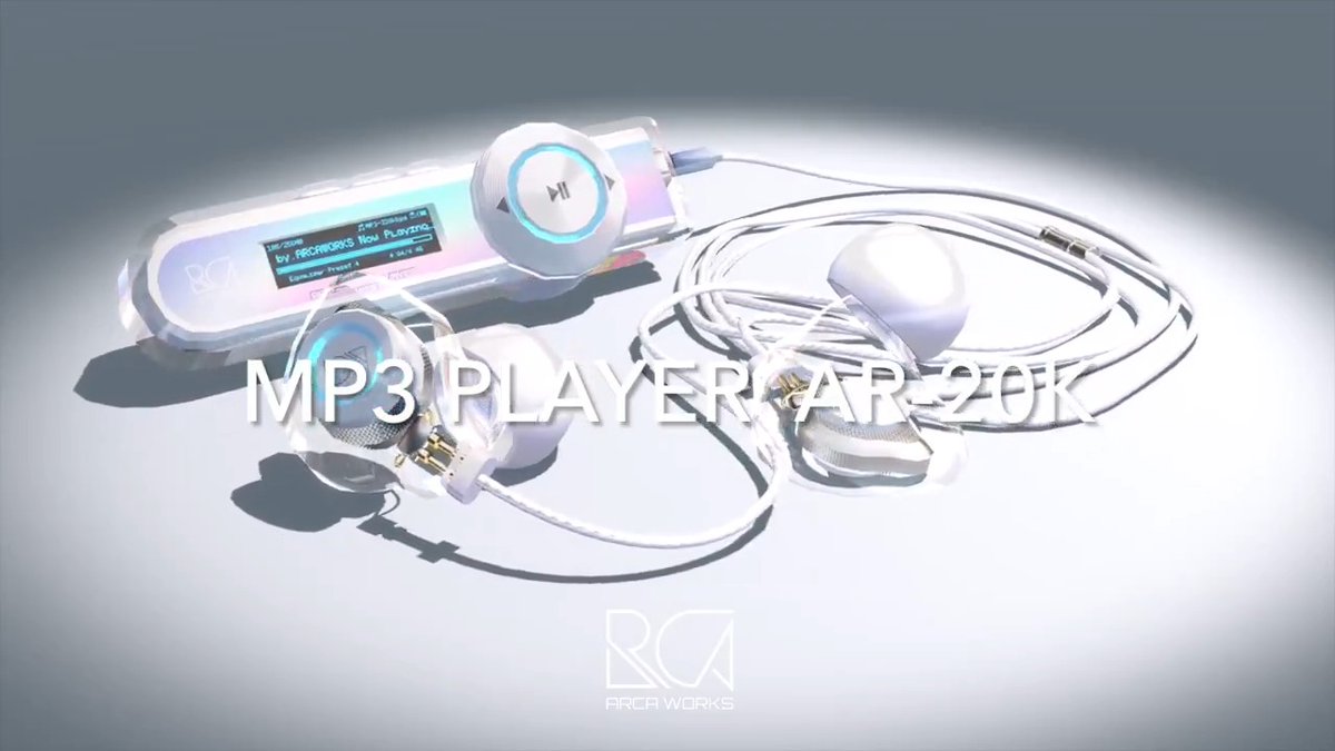 ❣️✨🎁商品公開キャンペーン🎁✨❣️ あの頃の“持ち歩く音楽”を。 平成レトロ×近未来デザインのMP3プレイヤー登場! きせかえパネル対応&首掛け/腰付けの2スタイルで! RP&フォローしていただいた方から3名様にプレセント! 🎁締切:5/24 20:00まで🎁 #ARCAWORKS ▼BOOTH