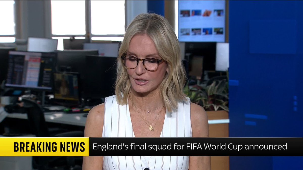 BREAKING: England head coach Thomas Tuchel has named his 26-man squad for the World Cup. Cole Palmer, Trent Alexander-Arnold and Phil Foden are among those to miss out. Jacquie Beltrao has the full details