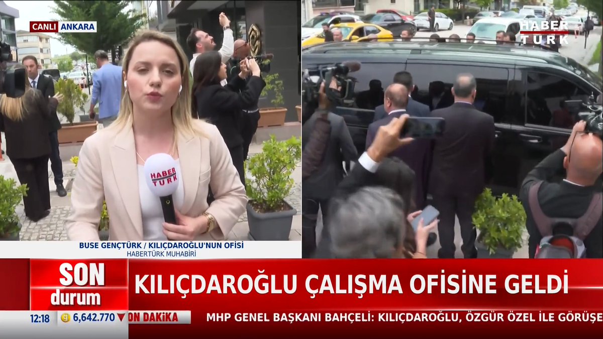 #SONDURUM - Kemal Kılıçdaroğlu çalışma ofisine geldi.