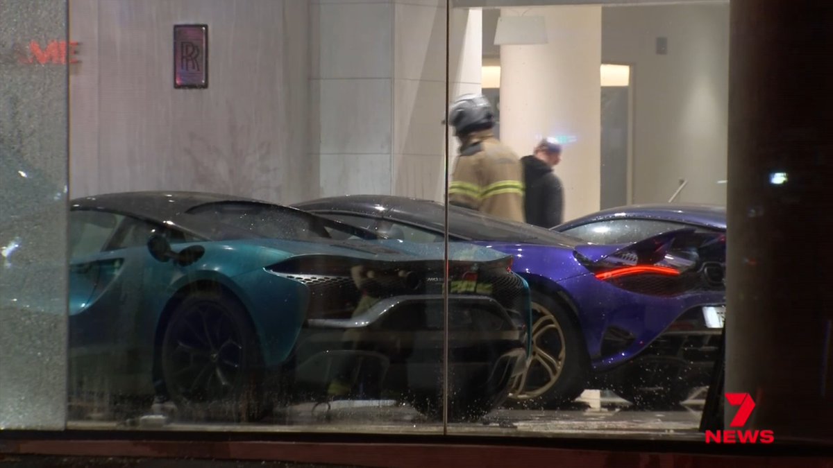 A high-profile Melbourne family has become the latest victim of the arson crime crisis. Overnight, criminals targeted the Zagame family's McLaren supercar dealership, leaving a damage bill in the millions. Jordy Wright
