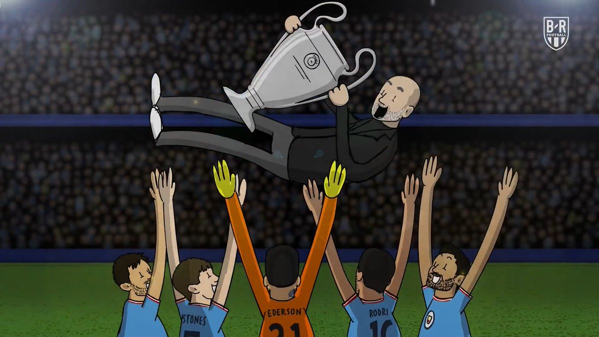 He came, he saw, he conquered. The Pep era is over 👑