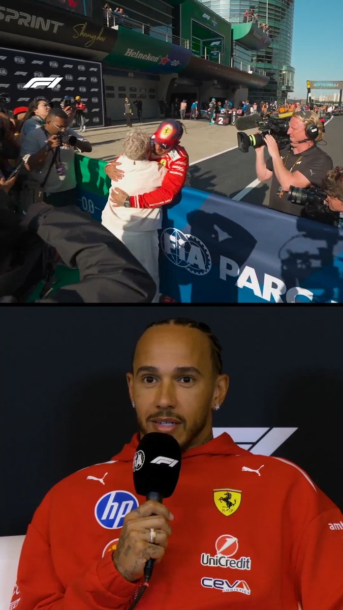 "I'm really grateful..." 🥹 Lewis has brought his Mum along to Montreal this weekend for the Canadian Grand Prix ❤️ #F1 #CanadianGP