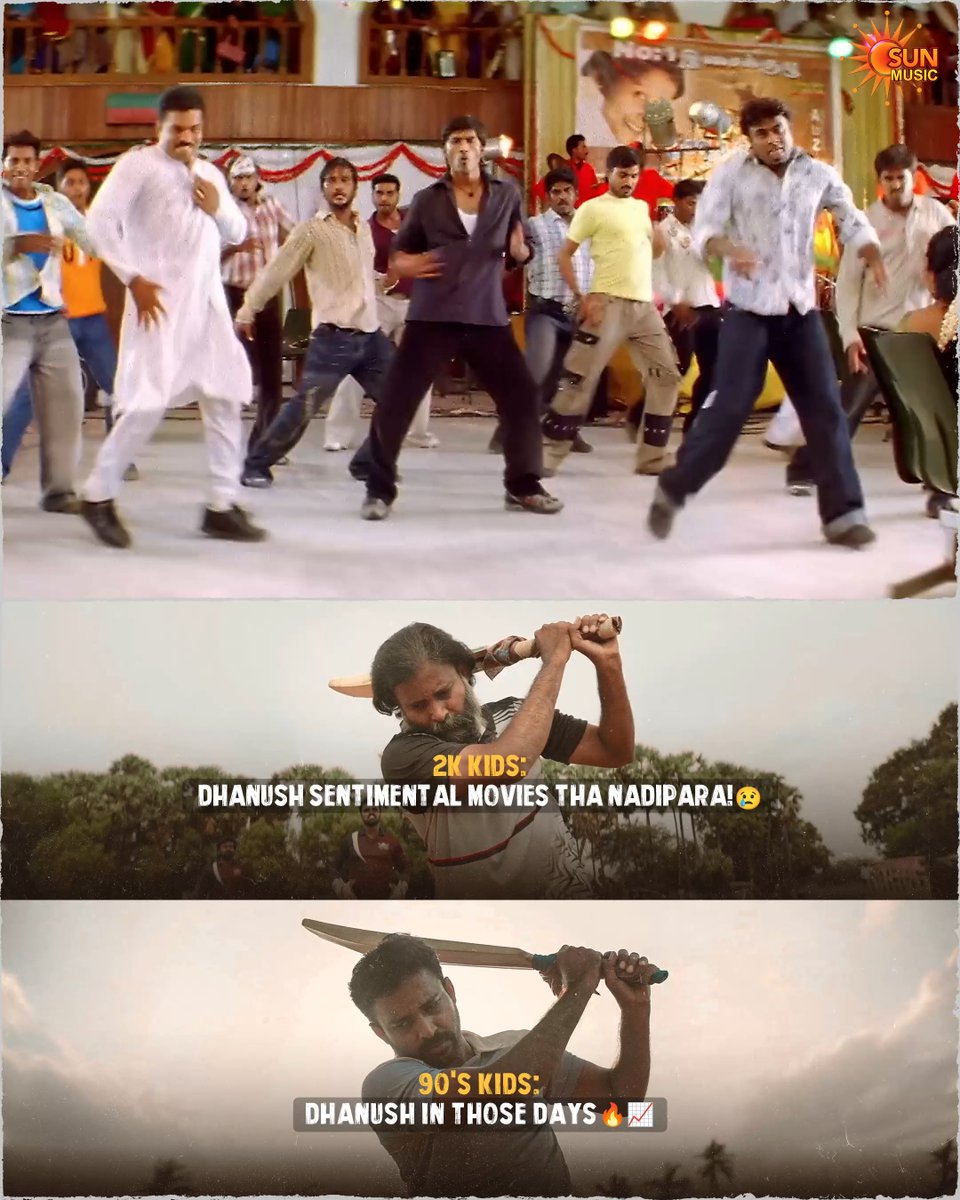 Once upon a time, Dhanush🔥 #SunMusic #Dhanush