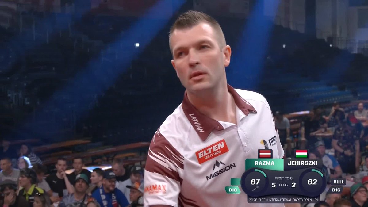 ROUTINE FROM RAZMA! Madars Razma continues the strong start from the seeds in Riesa, seeing off Hungarian Gyorgy Jehirszki 6-2! 📺 #ET7