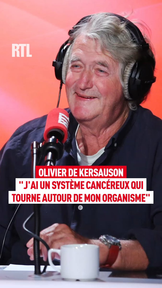 🎙️"J'ai changé de cancer : je lutte tous les jours contre la maladie" Olivier de Kersauson révèle sur RTL être désormais atteint d’un cancer de l’œsophage, dans Face à Marc-Olivier FOGIEL dans #RTLMatin