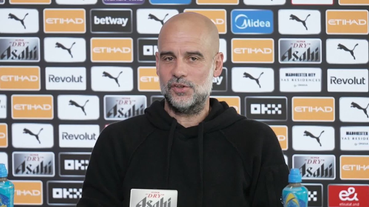 🗣️ "I want to say a proper goodbye, hug of all them [players and staff] Pep Guardiola discusses managing his last game as Manchester City head coach against Aston Villa.