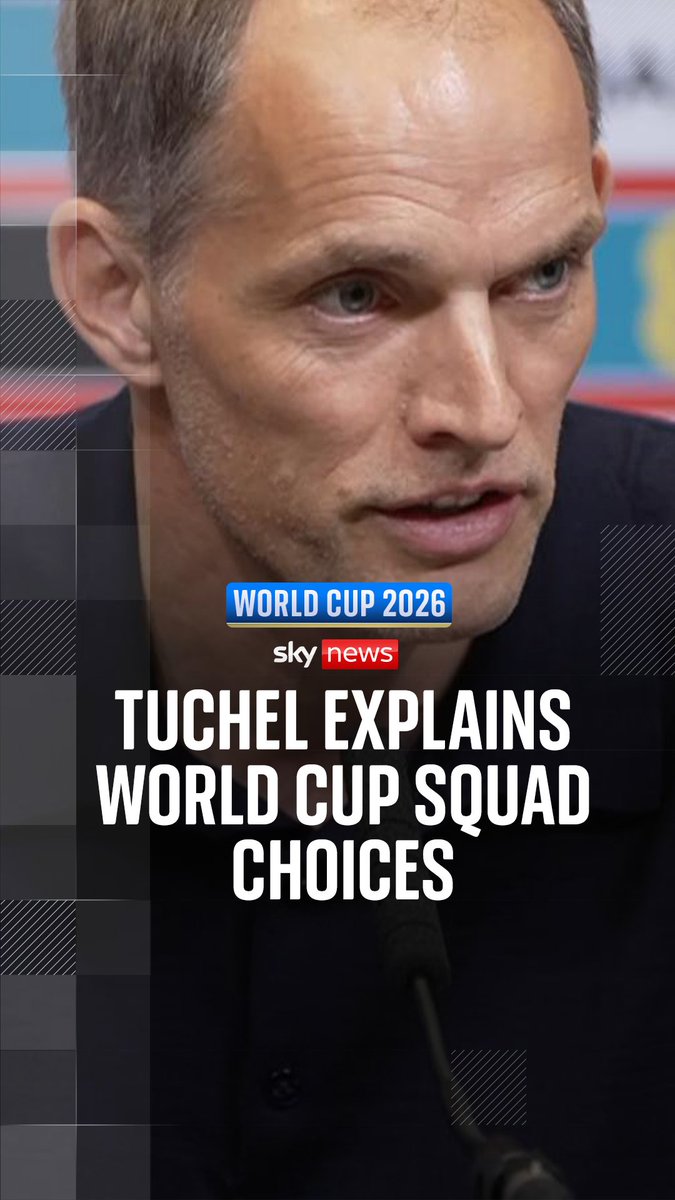 England head coach Thomas Tuchel has picked his 26-man squad for the World Cup. There are a fair few surprises - and he explains his selection Live updates:
