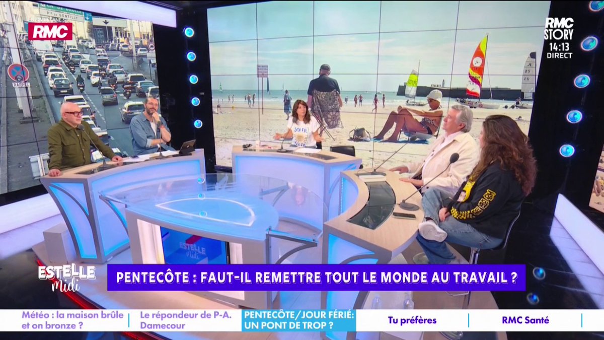💼Pentecôte : faut-il remettre tout le monde au travail ? Estelle Denis : "Beaucoup de gens travaillent à la Pentecôte. Rouvrir les écoles ne serait pas un mal. Ça permettra aux parents de travailler parce qu’ils n’auront pas à garder leurs enfants" #EstelleMidi
