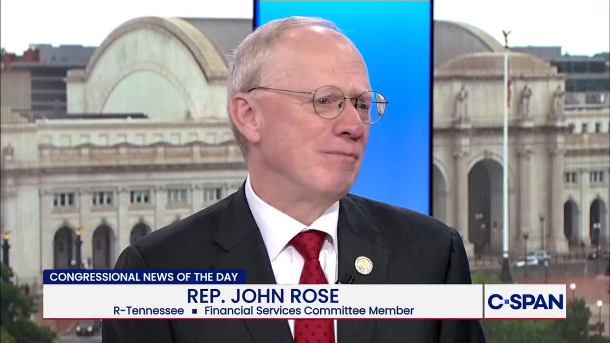 Rep. John Rose (R-TN) on Sen. Marsha Blackburn (R-TN): "She has a lifetime career in Congress with no real executive experience...we don't need to have a governor who has to get on-the-job training...it's certainly not a retirement job."