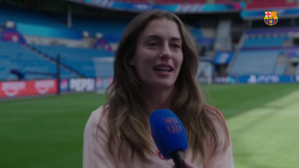 🎤 Les paraules d’Alexia Putellas abans de l’últim entrenament previ a la final de la Champions