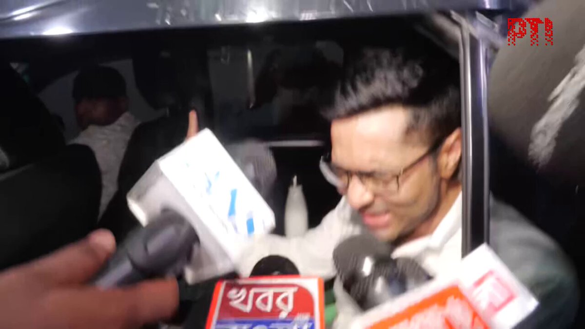 VIDEO | Kolkata, West Bengal: "I will respond to the notice," says TMC leader Abhishek Banerjee over KMC notice on unauthorised construction at buildings 'linked' to him. (Full video available on PTI Videos - #Kolkata #WestBengal