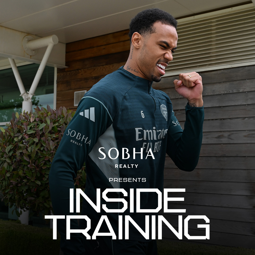 🎶 Championes Championes 🎶 Inside Training is back as our Gunners prepare to lift the trophy on Sunday 📺