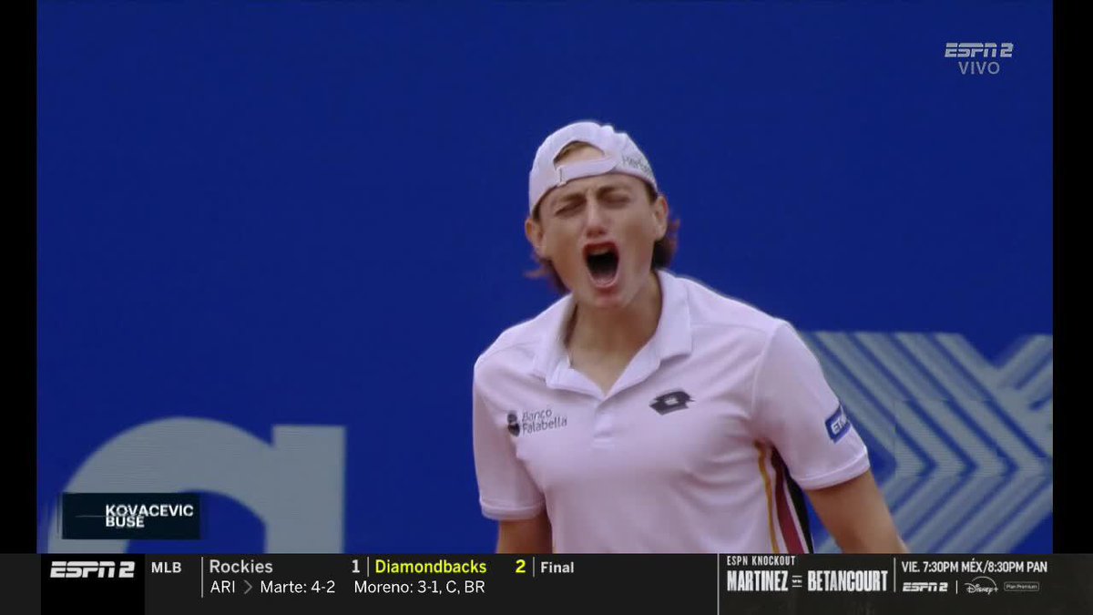 ¡🇵🇪 NACHO BUSE, A LA FINAL DE HAMBURGO! 🔜🏆 📺 Mirá #Hamburgo en el Plan Premium de #DisneyPlus.