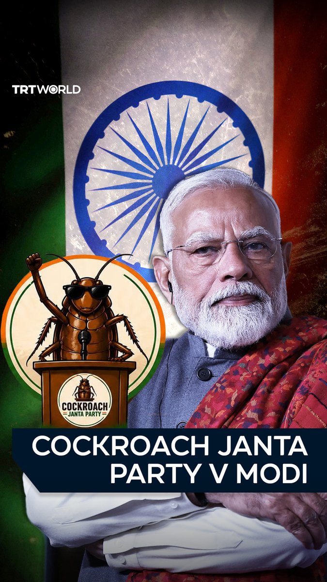 A parody political movement called the Cockroach Janta Party has exploded across Indian social media, turning satire into a rallying point for frustrated youth. What began as a joke is now tapping into deeper anger around unemployment and politics