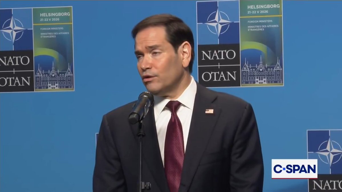 .Secretary Marco Rubio on Iran negotiations and Strait of Hormuz: "There's been some slight progress, I don't want to exaggerate it but there's been a little bit of movement, and that’s good. The fundamentals remain the same, Iran cannot have a nuclear weapon."