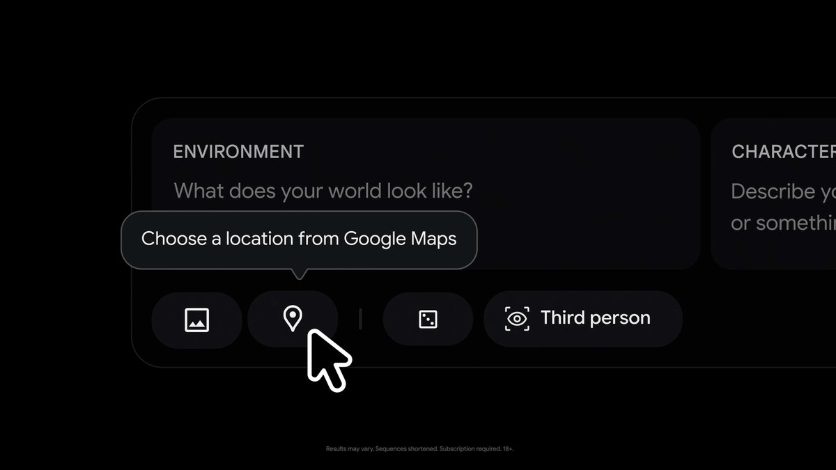 Project Genie 🤝 @GoogleMaps Street View You can now take real U.S. places and transform them into new, interactive worlds. 🌍