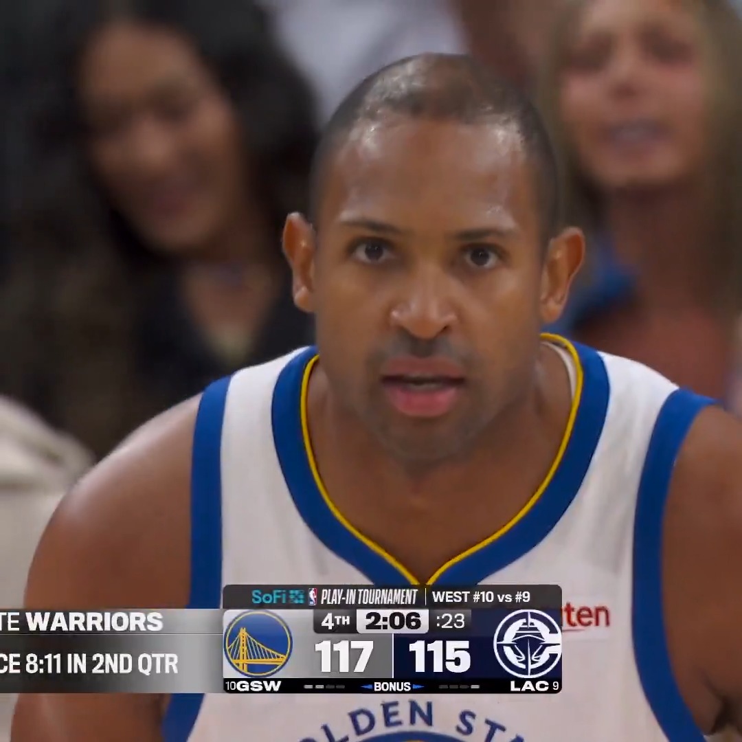 Still thinking about Al's fourth quarter threes in the Play-In Game 🙌