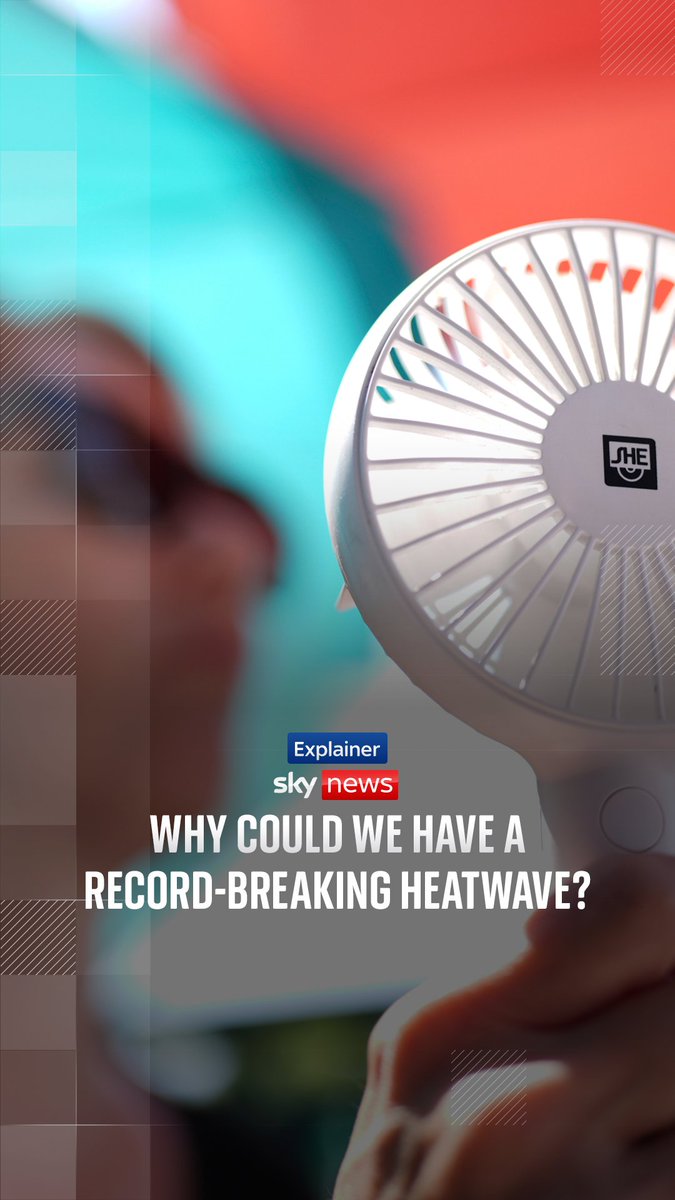Only last week the Met office was forecasting rain and hail, but over the next few days the UK is set to have a heatwave. Sky's weather presenter Jo Wheeler Jo Wheeler explains why