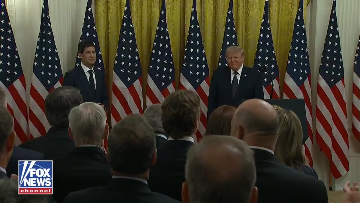 NOW: The White House crowd bursts out laughing after President Trump cracks a joke during Kevin Warsh's swearing-in ceremony as the new Federal Reserve Chairman. "Oh, I thought that was for me. I was very unhappy. I looked around and I saw they were all looking at you. I was not happy about that."