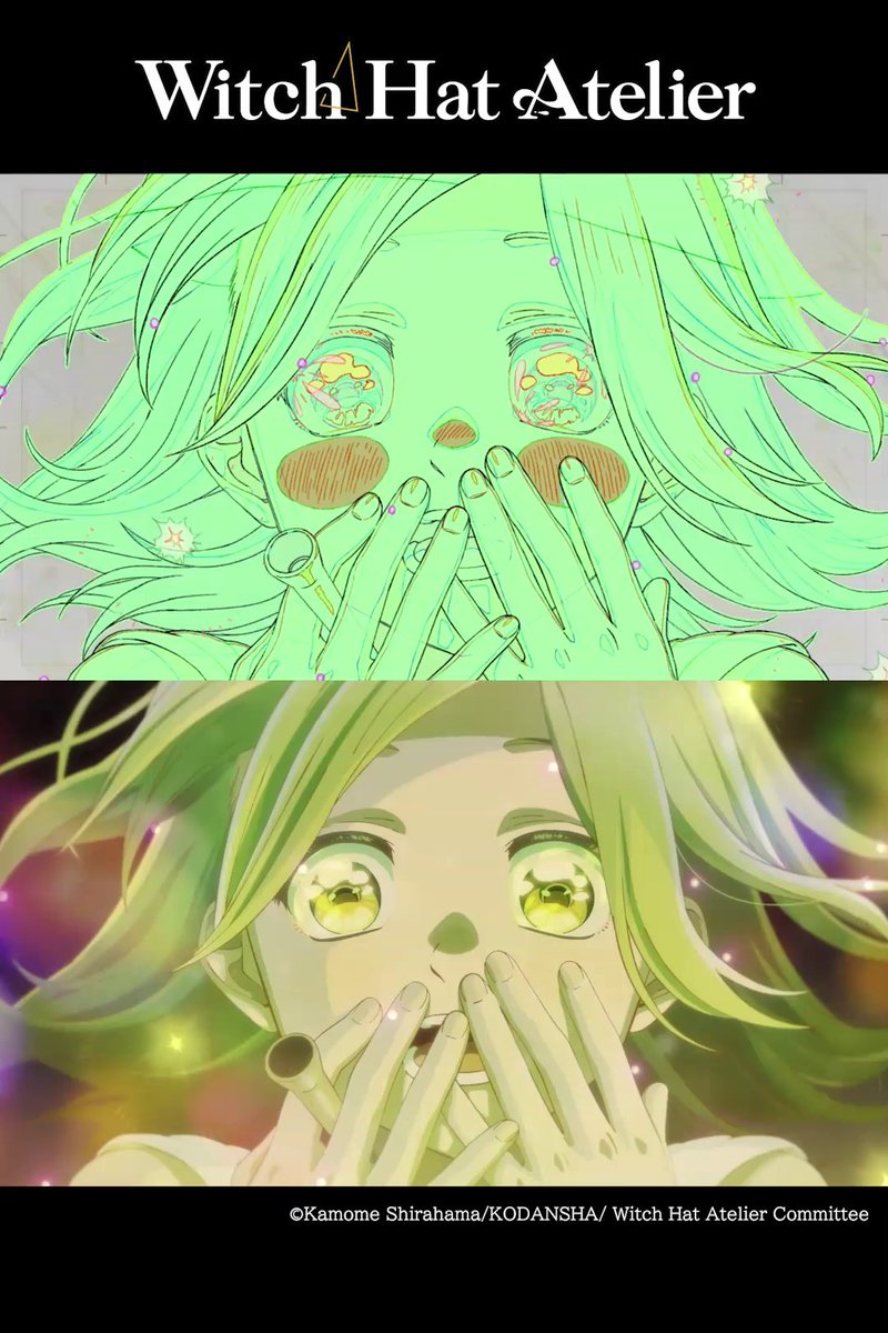 That one little drop of ink completely changed her life. #WitchHatAtelier