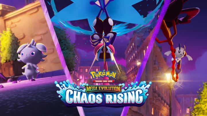 Chaos reigns as Mega Floette ex and more new Mega Evolution Pokémon enter battle in the #ChaosRising expansion, available now. 🌪️