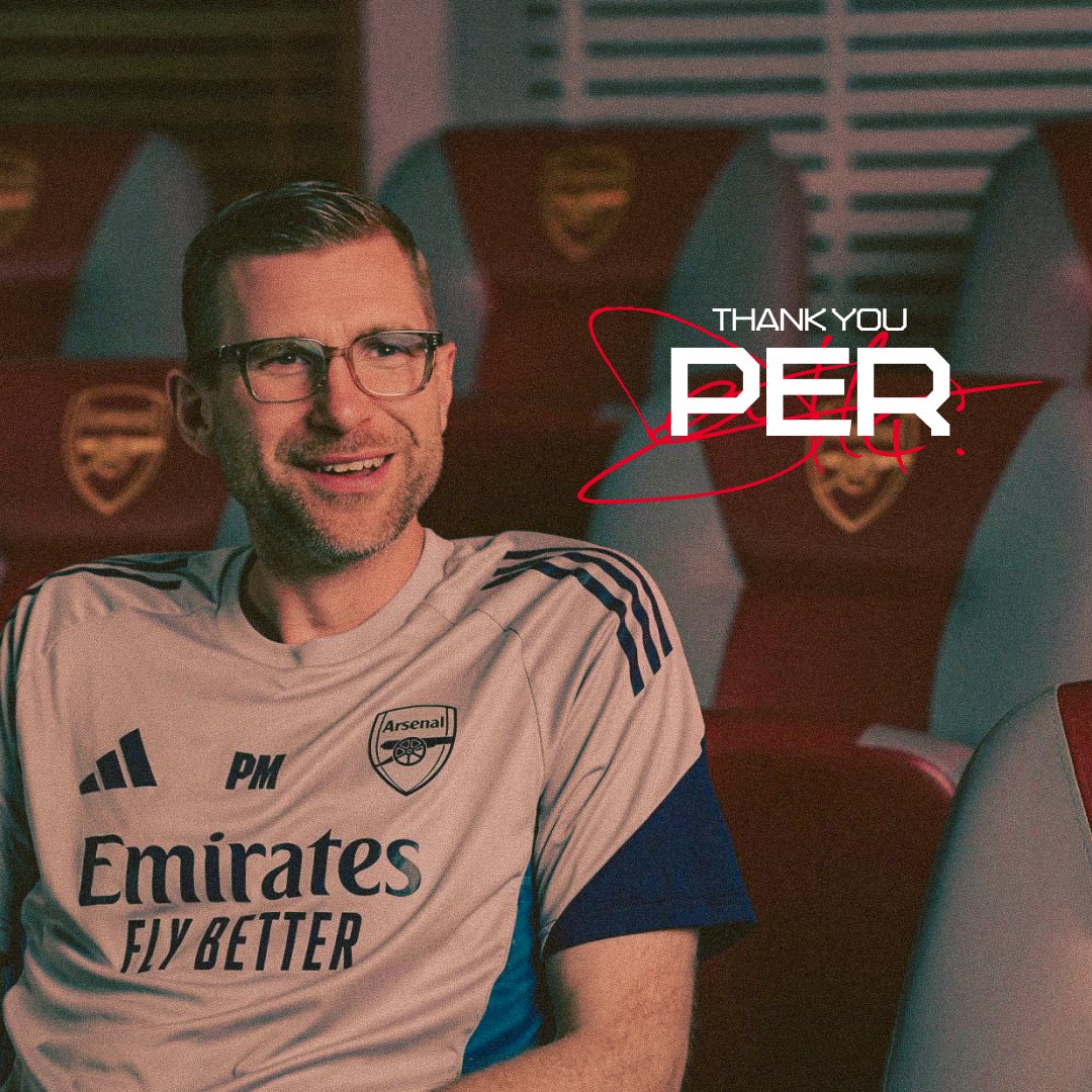 Myles sends a message to Per ❤️ Per Mertesacker looks back on his 15-year career at the club 📺