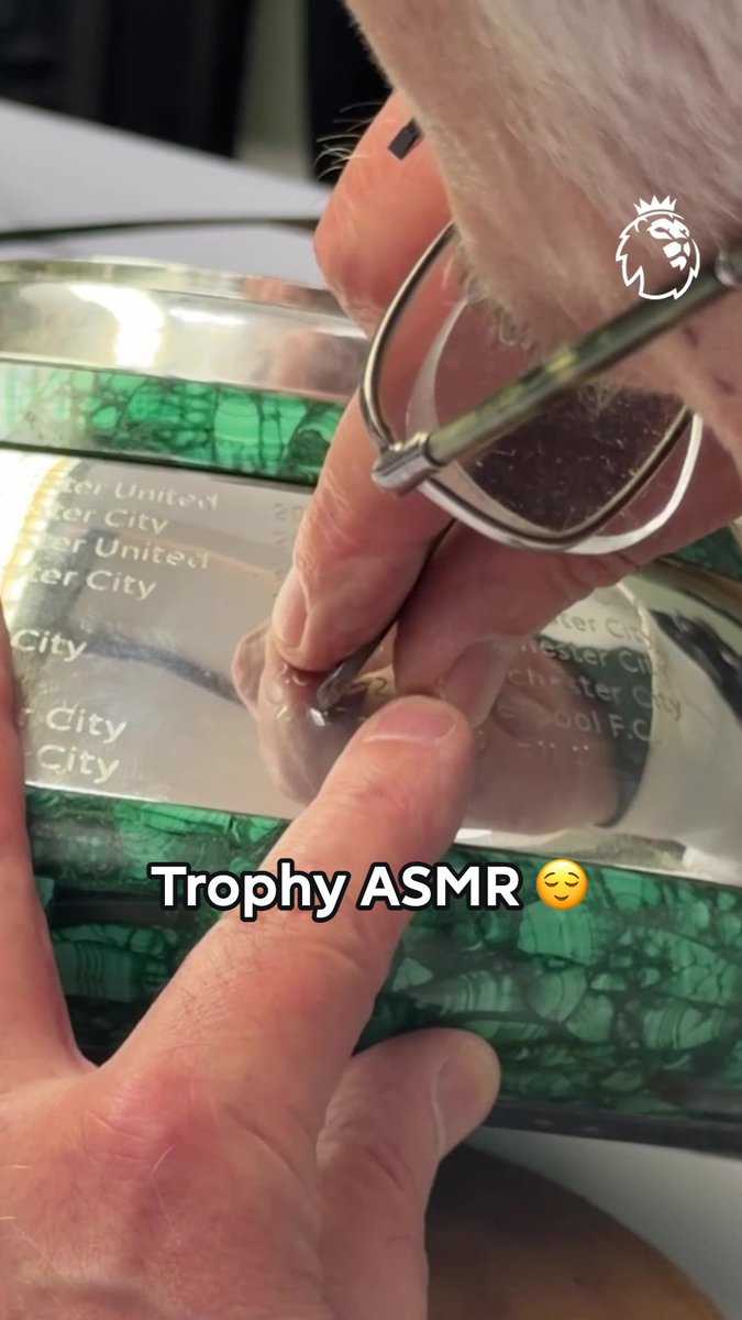 Premier League trophy update x ASMR ๐โ๏ธ Arsenal