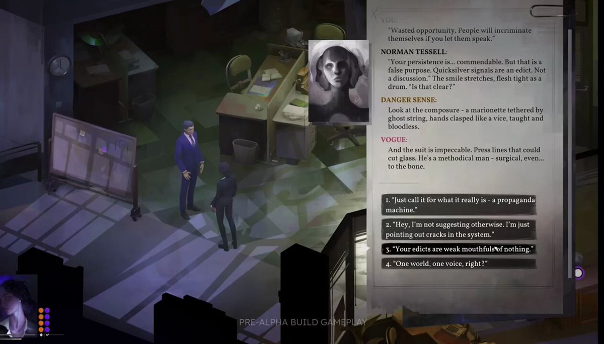 『ディスコ エリジウム』に携わった一部スタッフが手がけるRPG『Hopetown』の最新ゲームプレイティザーが公開 通信やニュースメディアが失われた世界で、記者として鉱山町で起きる謎を追う。真実を掘り起こすか、嘘で一面を飾るか、発表した記事が物語や世界に影響を与える
