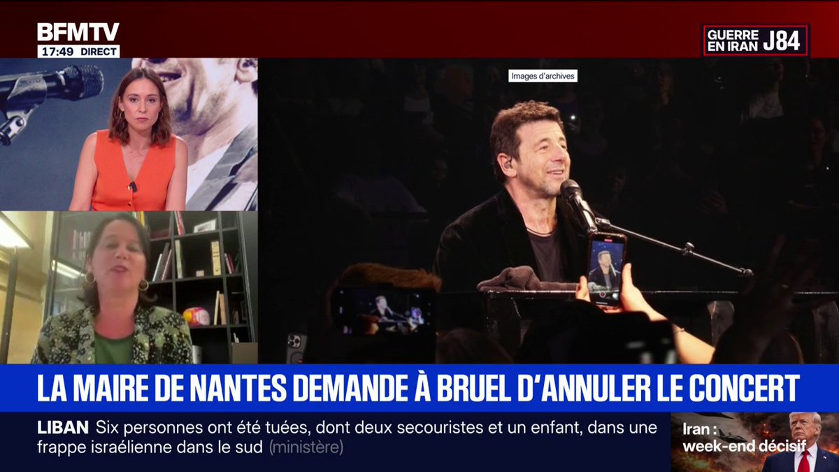 "La parole des femmes doit être entendue": la maire de Nantes, Johanna Rolland, appelle à l’annulation de la tournée de Patrick Bruel
