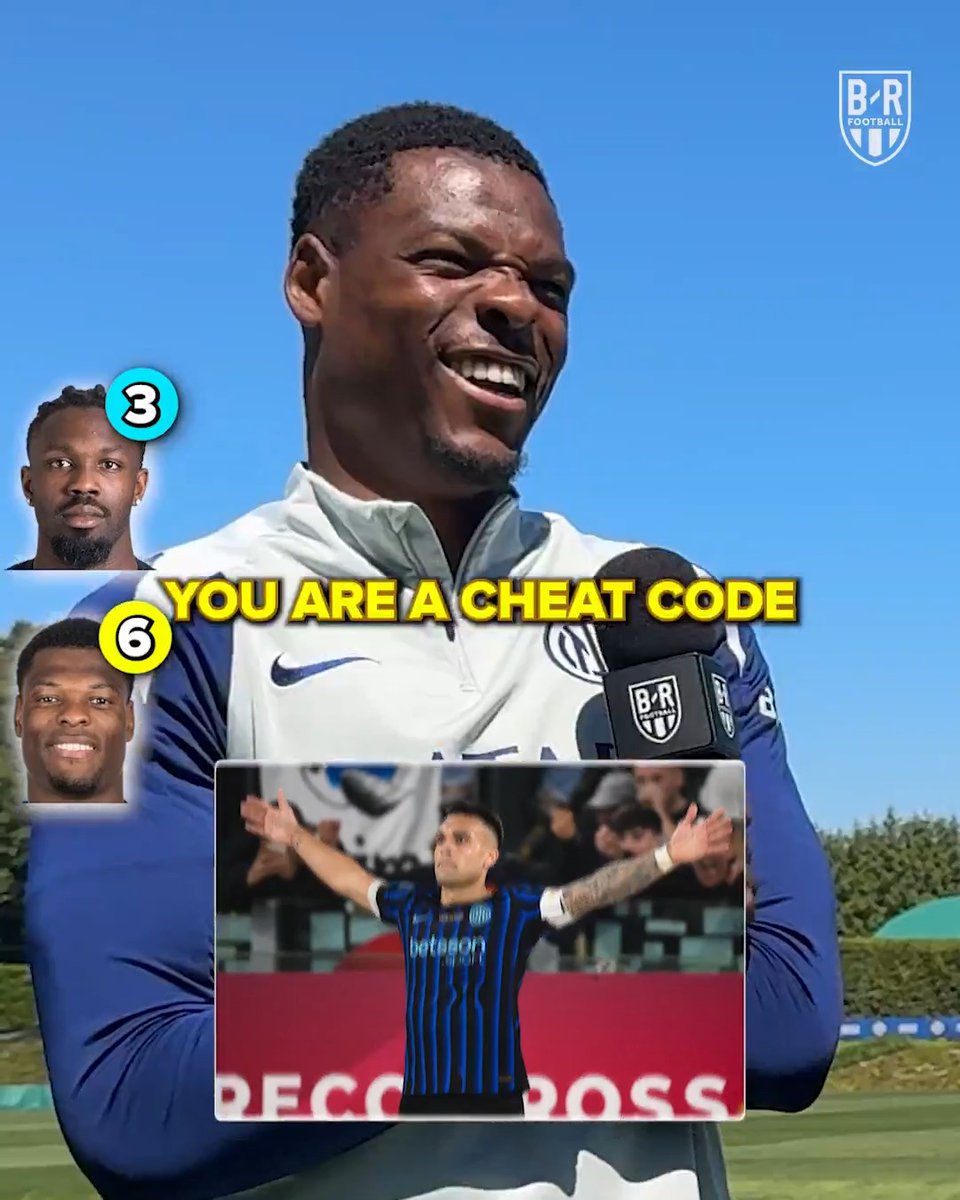 Marcus Thuram and Denzel Dumfries take on @inter trivia 🧠