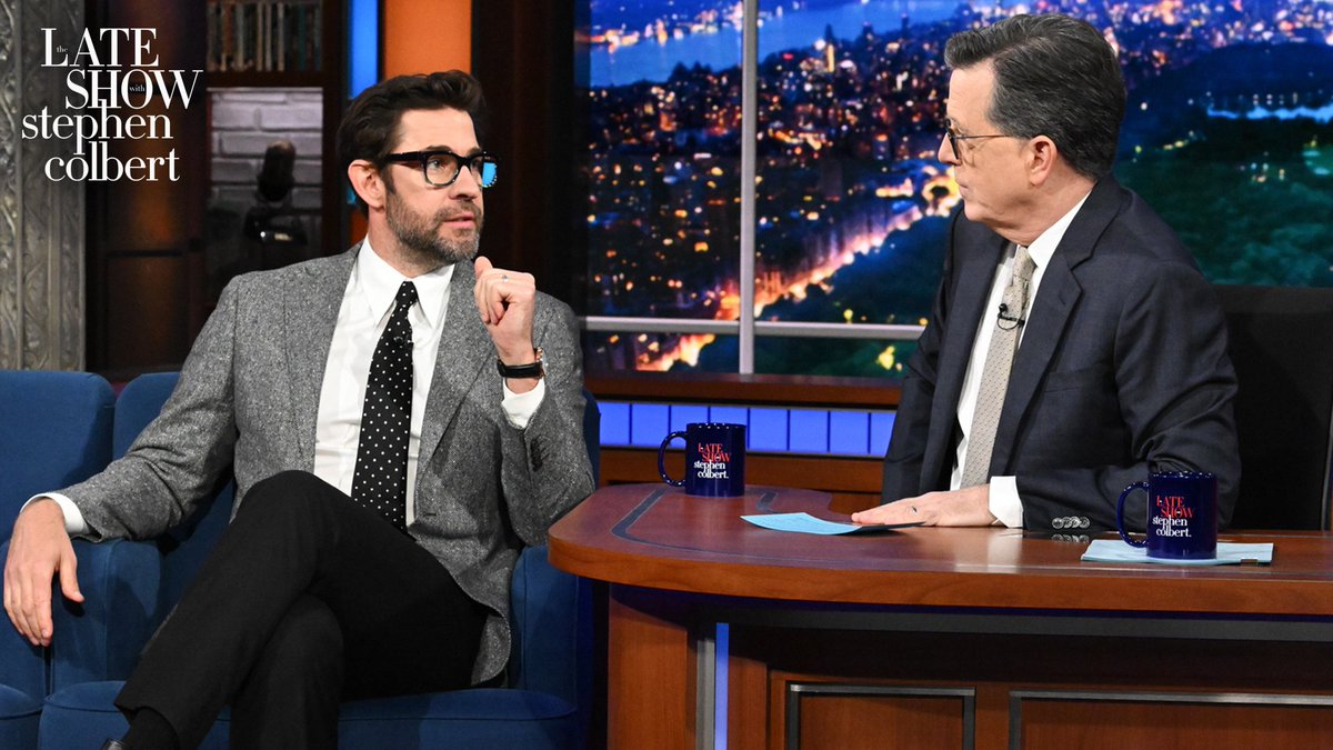 Stephen Colbert’s “The Late Show” went out with a bang last night in the historic Ed Sullivan Theater after a nearly 33 year run beginning in August of ‘93 with David Letterman. As we celebrate the immense legacy of both Colbert and “The Late Show”, we wanted to share a clip from our friend John Krasinski‘s appearance on May 8th discussing his collaboration with ILM on the “A Quiet Place” franchise. We’re honored to hold a place in the final episodes of this American institution — and a place in your creative upbringing, John!