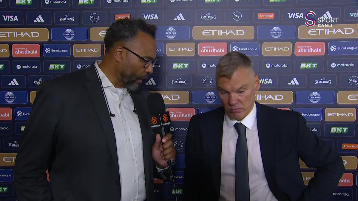 Sarunas Jasikevicius: "Kendimiz değildik bence. Olympiakos, Olympiakos'tu ama Fenerbahçe, Fenerbahçe değildi. Ne zaman umutlansak çok kolay basketler yedik. 7'ye 9'a indirdik farkı ama oralarda kolay basket yedik."