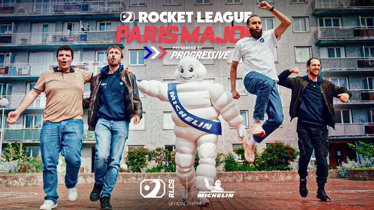 Road to Paris Major (avec Kaydop &amp; Bibendum)｜Rocket Baguette x Michelin Préparation physique, mentale… et mécanique 🛞 Grâce à Bibendum, les casters Rocket Baguette sont fin prêts pour le Major RLCS de Paris ! 🇫🇷
