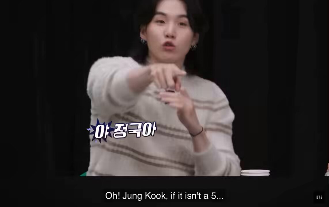 yoongi convincing jungkook to bet because he won the game, only for jungkook to lose and yoongi immediately going “don’t listen to what other’s say ” I AM CRYING😭😭😭