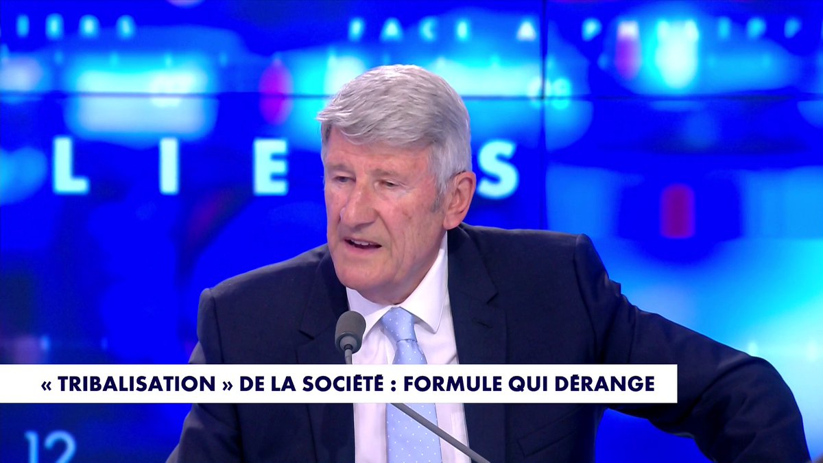 Philippe de Villiers sur les propos de J. Bardella : «La tribalisation menace un peuple quand il n’a plus l’appétit de vivre et qu’il confie la fabrication d’enfants à des peuples étrangers», dans #FaceaPhilippeDeVilliers Toute l'info est à retrouver sur
