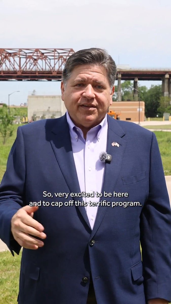 Proud to be right back where it all started on the last major piece of our I-80 modernization here at the Des Plaines River bridges.